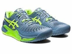 Men's Asics Gel-Resolution 9 Tennis Shoes 32 Men's Asics Gel-Resolution 9 Tennis Shoes -tennis Sales Store 1041A330 400 SB FR GLB