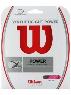 Wilson Synthetic Gut Power Tennis String - Set -tennis Sales Store 16p 3fb6c61d 99e3 4fcb 9239 72f8986c1024