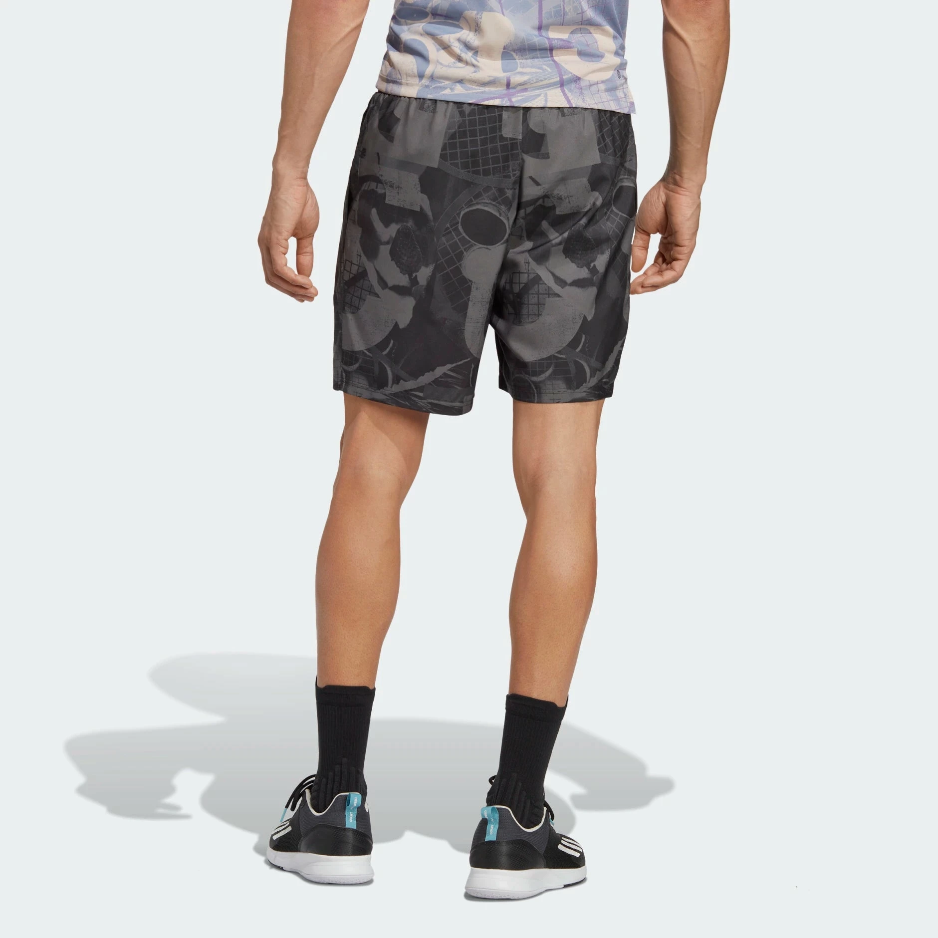 Men's Adidas Club Tennis Graphic Shorts 7" 2 Men's Adidas Club Tennis Graphic Shorts 7" - Image 2