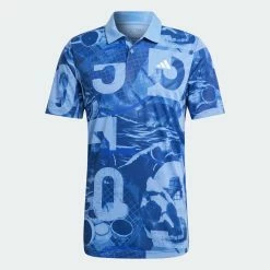 ADIDAS Men's Club Tennis Graphic Polo Shirt