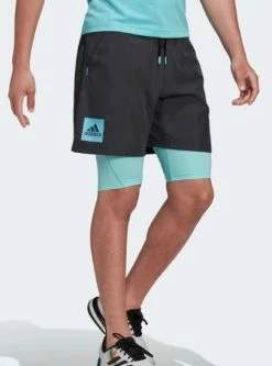 Adidas Men's Paris Head.RDY Tennis Two-in-One Shorts -tennis Sales Store 21t1