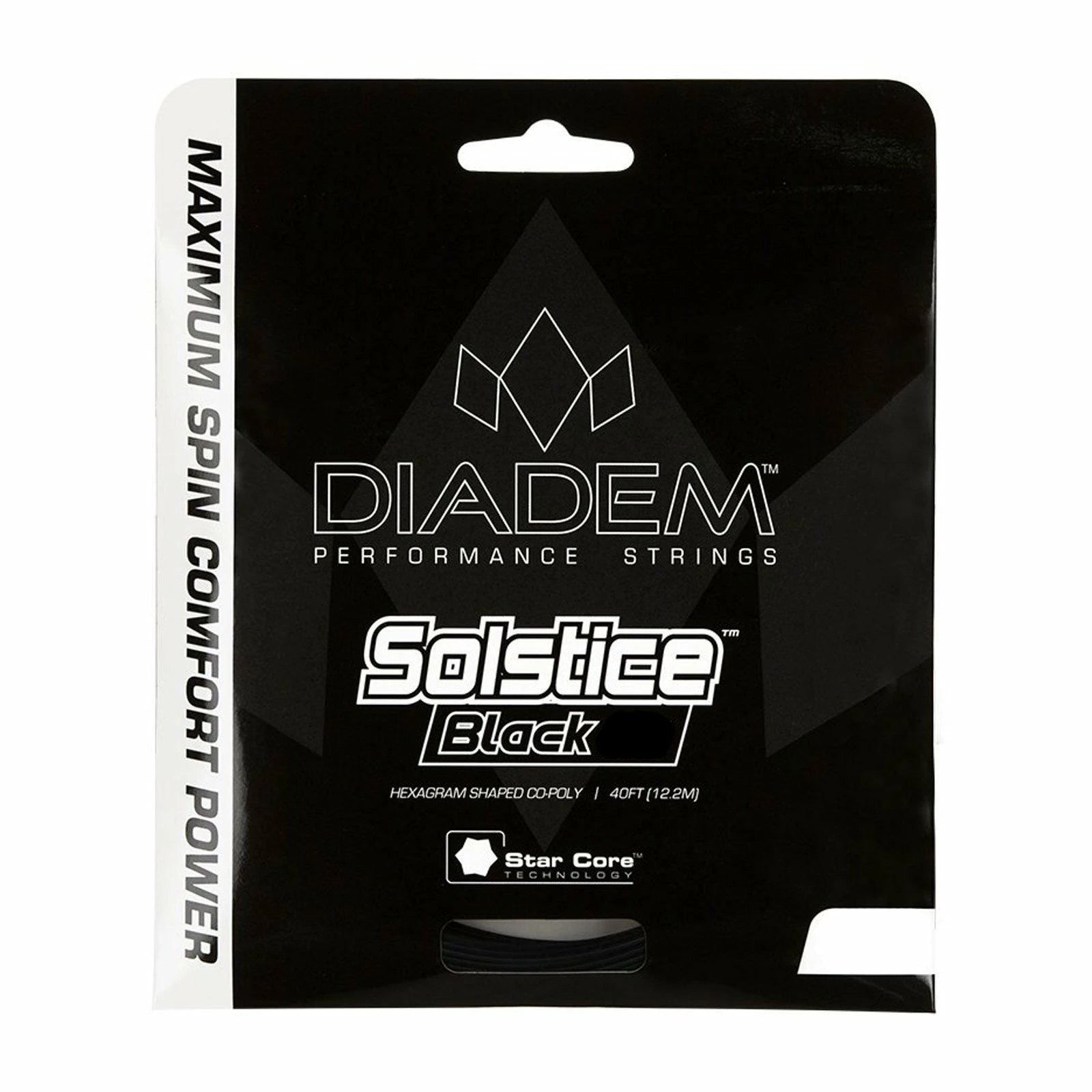 Diadem Solstice Black Tennis String - Set 1 Diadem Solstice Black Tennis String - Set