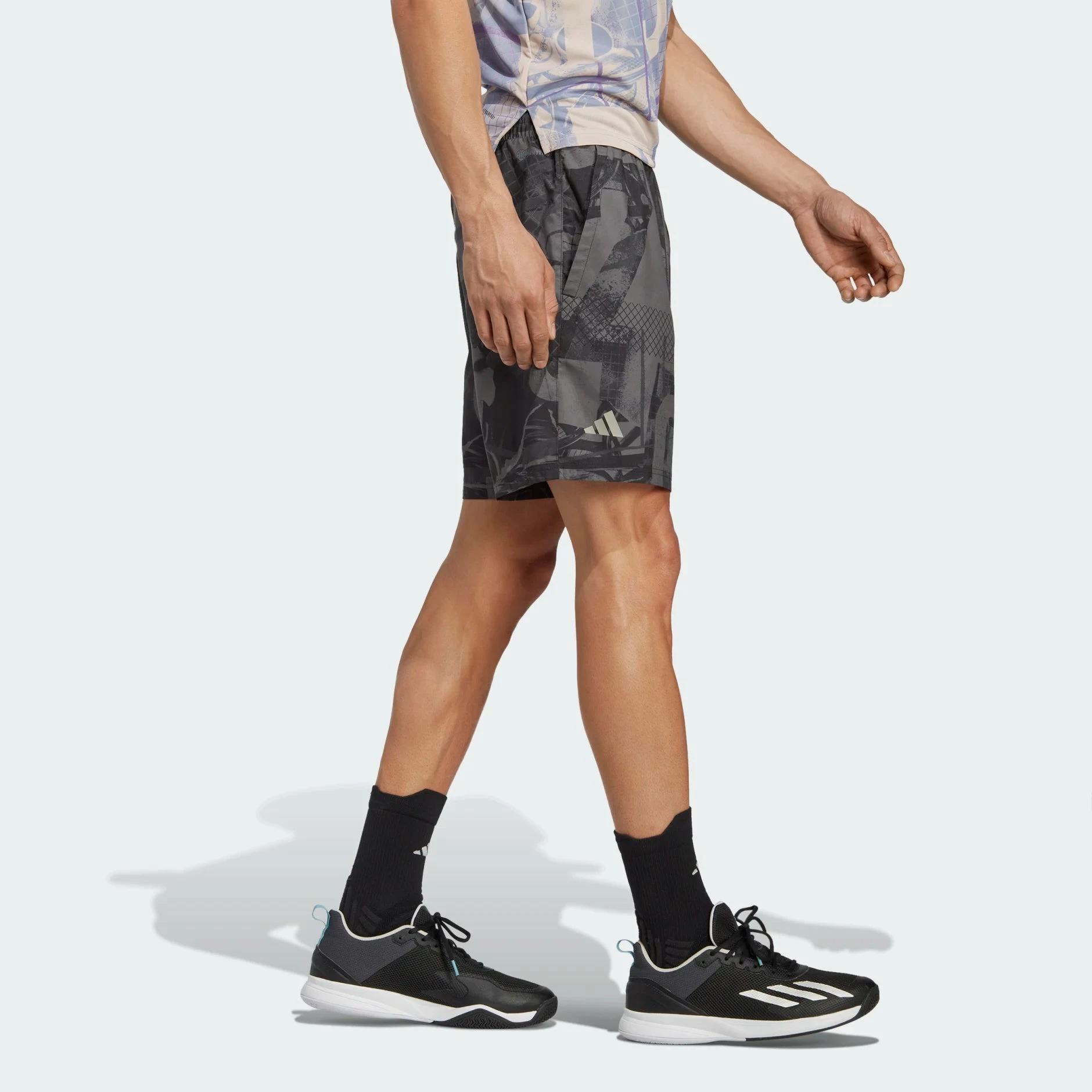 Men's Adidas Club Tennis Graphic Shorts 7" 3 Men's Adidas Club Tennis Graphic Shorts 7" - Image 3