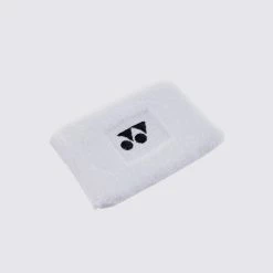 Yonex Tennis Single Wide Wristband-White