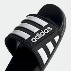 Adidas Adilette Comfort Adjustable Sandle -tennis Sales Store Adilette Comfort Adjustable Slides Black EG1344 41 detail