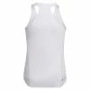 Girls Adidas Club Tank - White