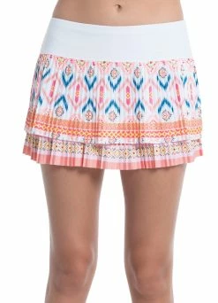 Lucky In Love Women's Mojave Mood Pleated Tennis Skirt