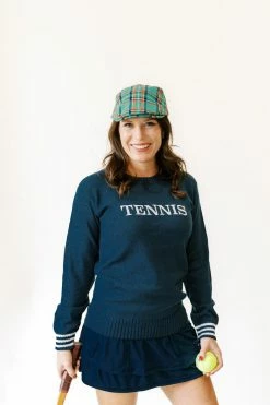 Bubble Women's Knit Tennis Sweater -tennis Sales Store JGP03317