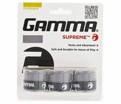 Gamma Supreme Overgrip (3x) -tennis Sales Store NGSU GRY