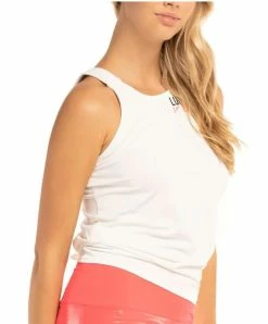 Lucky In Love Women's My Lucky Tie Back Tank 10 Lucky In Love Women's My Lucky Tie Back Tank -tennis Sales Store O TYUJ