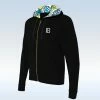 Bella Bella Sport Pickleball Bella Dink 1 Black Full-Zip Hoodie