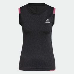 Adidas Women's Rich Mnisi Tennis Primeknit Tank Top - Black
