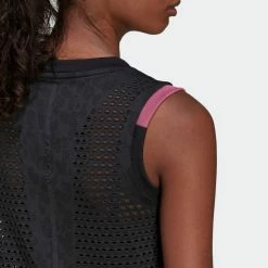 Adidas Women's Rich Mnisi Tennis Primeknit Tank Top - Black 10 Adidas Women's Rich Mnisi Tennis Primeknit Tank Top - Black -tennis Sales Store Rich Mnisi Tennis Primeknit Tank Top Black HC1727 42 detail