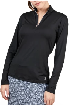 Sofibella Tennis Long Sleeve- UV Feather
