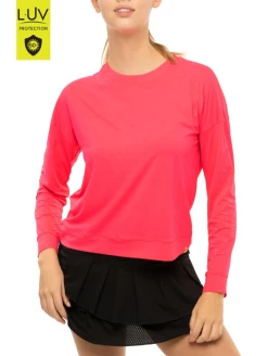 Lucky In Love Women's Tennis Long Sleeve- Hype L/S -tennis Sales Store Screenshot2022 10 09123328