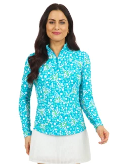 IBKUL Women's Long Sleeve Mock Neck Top 11 IBKUL Women's Long Sleeve Mock Neck Top -tennis Sales Store Screenshot2022 10 09144530