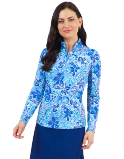 IBKUL Women's Long Sleeve Mock Neck Top 12 IBKUL Women's Long Sleeve Mock Neck Top -tennis Sales Store Screenshot2022 10 09144914