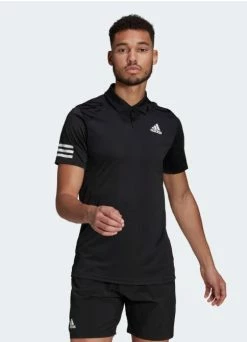 Men's Adidas Club Tennis 3-Stripes Polo Shirt