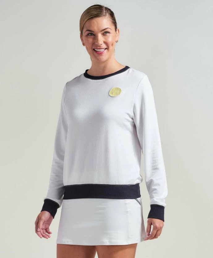 L'Oeuf Poché Women's Tennis Ball Sweatshirt 1 L'Oeuf Poché Women's Tennis Ball Sweatshirt