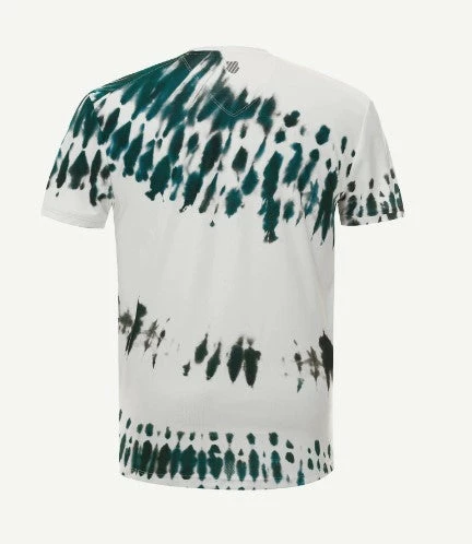K-Swiss Men's Tide Dye Tennis T-Shirt 2 K-Swiss Men's Tide Dye Tennis T-Shirt - Image 2