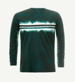 K-Swiss Men's Stripe Dye Tennis Long Sleeve