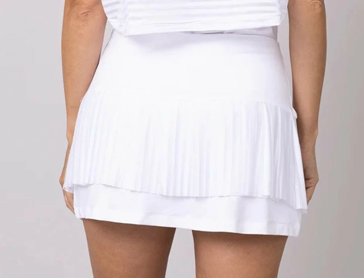 Sofibella Women's 14" Tennis Skort- Olympic Club 2 Sofibella Women's 14" Tennis Skort- Olympic Club - Image 2