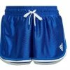 Adidas Women's 2.5 Inch Tennis Retro Shorts Bold Blue And White
