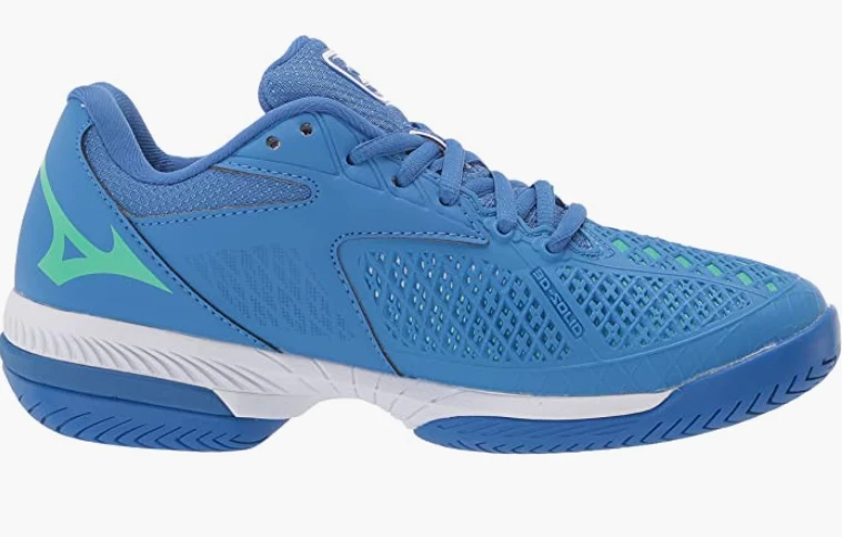 Women's Mizuno Wave Exceed Tour 4 All Court Tennis Shoe - White 7 Women's Mizuno Wave Exceed Tour 4 All Court Tennis Shoe - White - Image 7