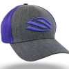 Selkirk Heather Trucker Hat-Purple