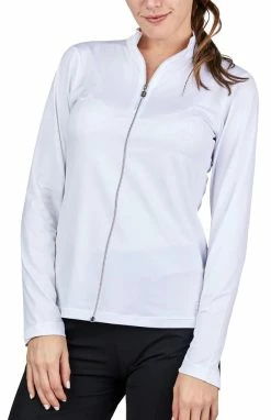 Sofibella Women's Tennis Jacket-UV Feather
