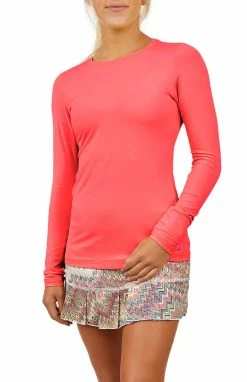 Women's Sofibella Long Sleeve Shirt -tennis Sales Store Sofibella UV Colors Longsleeve Amore Front 7013 1024x1024 e018885f cb29 4c82 b511 02a4d9a63a4b