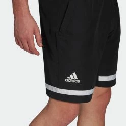 Men's Adidas Club Tennis Short - Black 7 Men's Adidas Club Tennis Short - Black -tennis Sales Store Tennis Club Shorts Black GL5400 42 detail