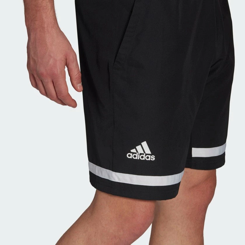Men's Adidas Club Tennis Short - Black 4 Men's Adidas Club Tennis Short - Black - Image 4