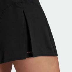 Women's Adidas Match Skirt -tennis Sales Store Tennis Match Skirt Black HC7707 42 detail