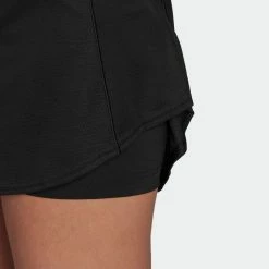 Women's Adidas Match Skirt -tennis Sales Store Tennis Match Skirt Black HC7707 43 detail