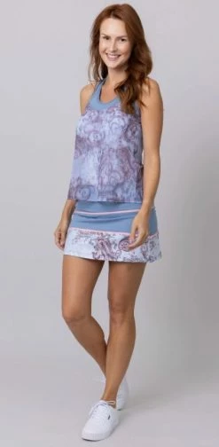 Women's Sofibella Sweet Shots Overlay Tank