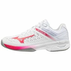 Women's Mizuno Wave Exceed Tour 4 All Court Tennis Shoe - White