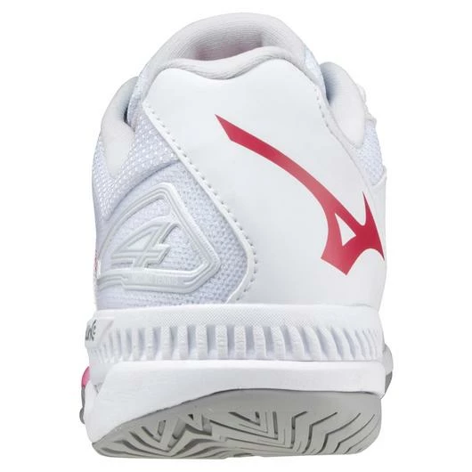 Women's Mizuno Wave Exceed Tour 4 All Court Tennis Shoe - White 3 Women's Mizuno Wave Exceed Tour 4 All Court Tennis Shoe - White - Image 3