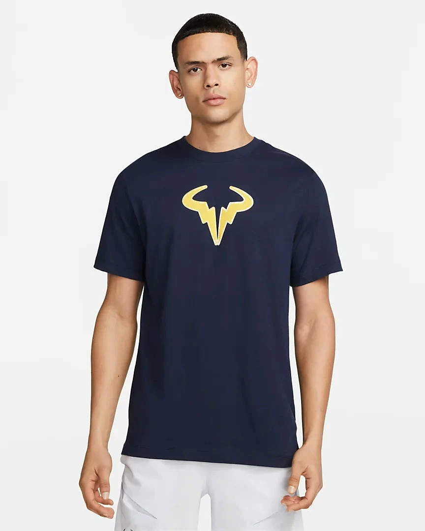 Men's Nike Dri-Fit Rafa Court Tennis Tee Shirt 5 Men's Nike Dri-Fit Rafa Court Tennis Tee Shirt - Image 5