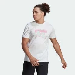 Adidas Men's Aeroready Tennis Graphic T-Shirt