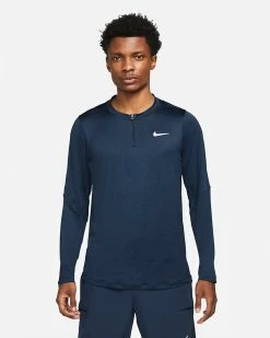 Men's Nike Court Dri-Fit Advantage Tennis Half-Zip Top -tennis Sales Store b7df5a28 403b 41b3 9302 9cd90e934a84