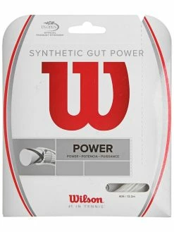 Wilson Synthetic Gut Power Tennis String - Set