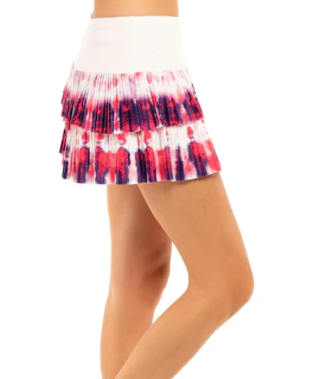 Women's Lucky In Love Sunburst Pleated Scallop Skirt 3 Women's Lucky In Love Sunburst Pleated Scallop Skirt - Image 3