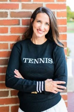 Bubble Women's Knit Tennis Sweater -tennis Sales Store guhojp
