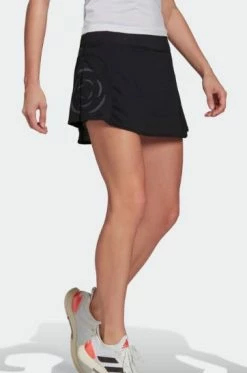 Adidas Women's Paris Match Tennis Skirt - Black 12 Adidas Women's Paris Match Tennis Skirt - Black -tennis Sales Store mat4