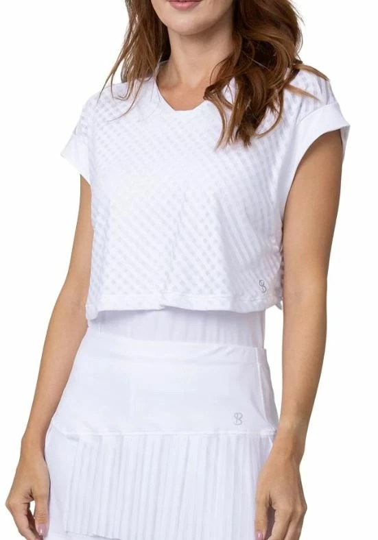 Women's Sofibella Olympic Club Mesh Cover Up 1 Women's Sofibella Olympic Club Mesh Cover Up
