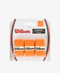 Wilson Pro Overgrip (3x) -tennis Sales Store orange