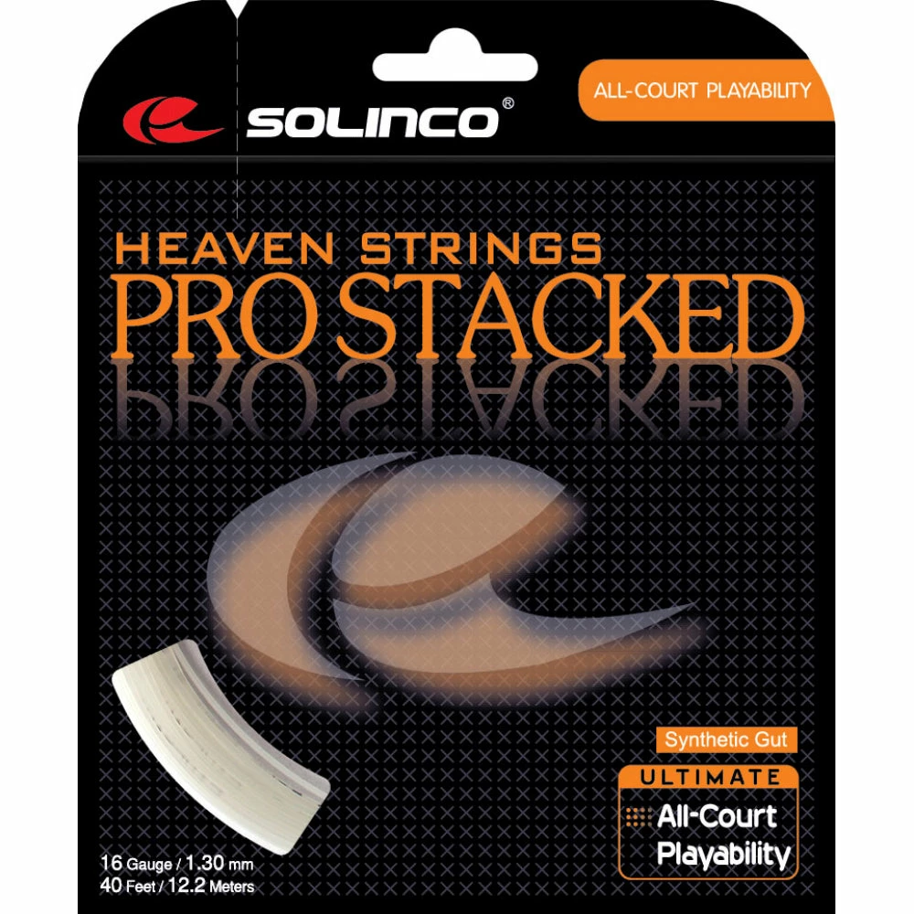 Solinco Pro Stacked Tennis String - Set 1 Solinco Pro Stacked Tennis String - Set