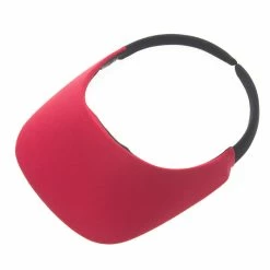 No Headache Original Square Brim Visor -tennis Sales Store red s