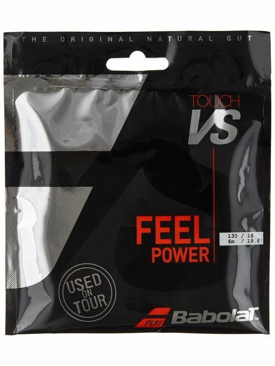Babolat VS Touch Natural Gut Half Set 16g / 1.30mm String 1 Babolat VS Touch Natural Gut Half Set 16g / 1.30mm String
